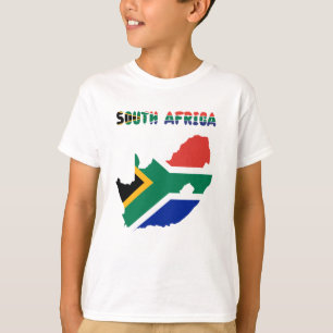 T-shirt Drapeau sud-africain