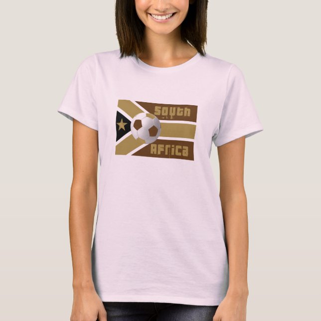 T-shirt Drapeau sud-africain 1 (Devant)
