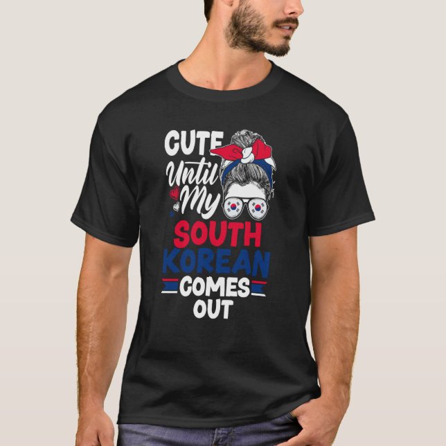 T-shirt Drapeau sud-coréen (Devant)