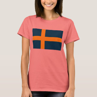 T-shirt Drapeau Suède