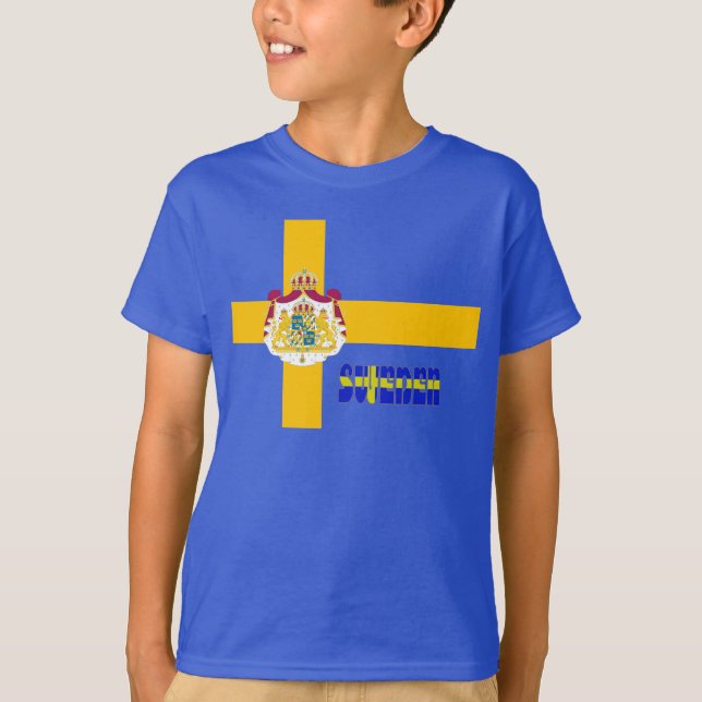 T-shirt Drapeau suédois (Devant)