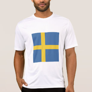 T-shirt Drapeau suédois