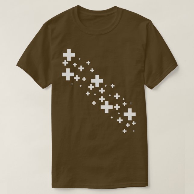 T-shirt Drapeau suisse (Design devant)