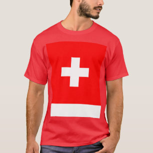 T-shirt Drapeau Suisse