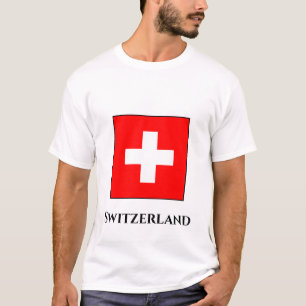 T-shirt Drapeau suisse