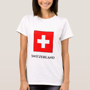 T-shirt Drapeau suisse