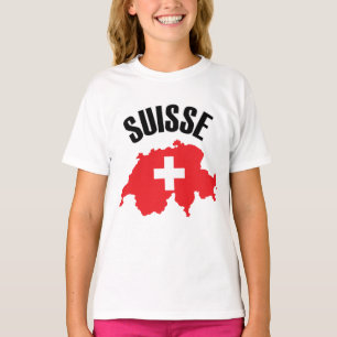 T-shirt Drapeau suisse