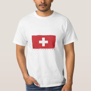 T-shirt Drapeau Suisse