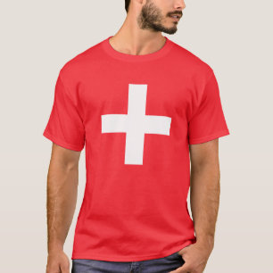 T-shirt drapeau suisse
