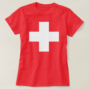 T-shirt Drapeau Suisse