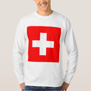 T-shirt Drapeau suisse (Suisse)