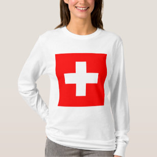 T-shirt Drapeau suisse (Suisse)