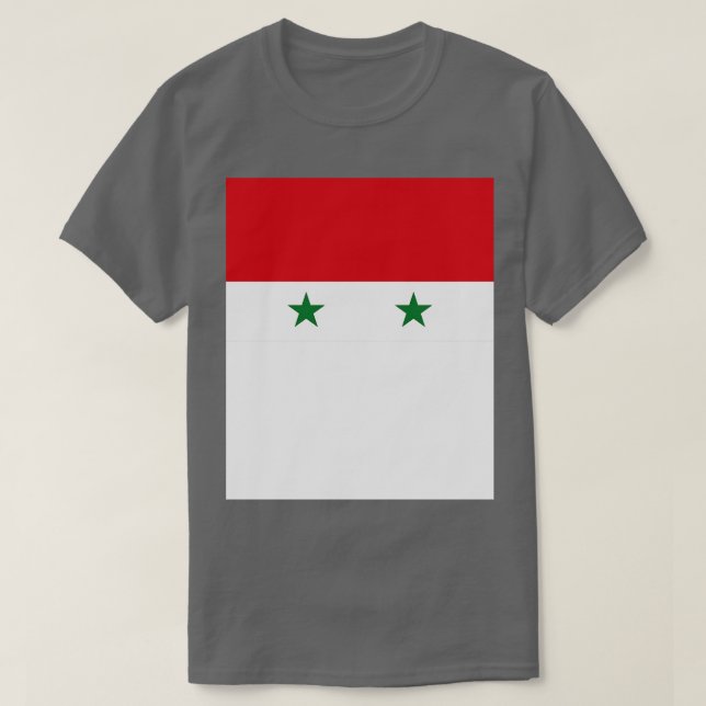 T-shirt Drapeau Syrie (Design devant)