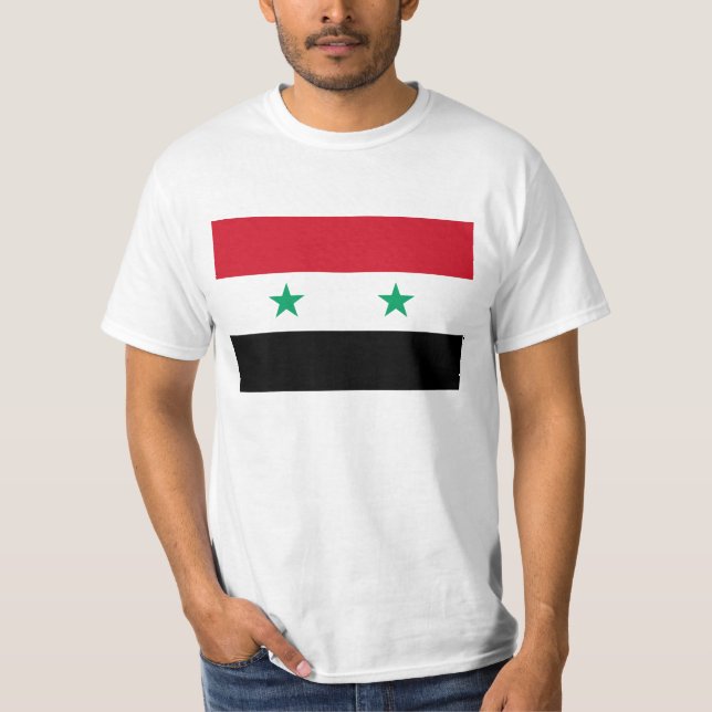 T-shirt Drapeau syrien (Devant)