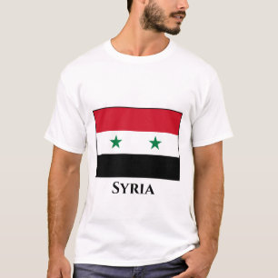 T-shirt Drapeau syrien (syrien)