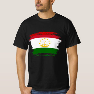 T-shirt Drapeau Tadjikistan