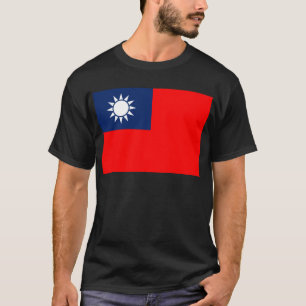 T-shirt drapeau taïwanais