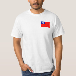 T-shirt Drapeau taïwanais
