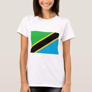 T-shirt Drapeau tanzanien