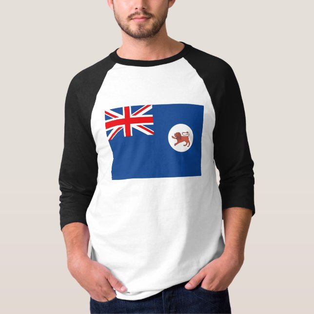 T-shirt Drapeau tasmanien (Devant)