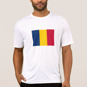 T-shirt Drapeau Tchad