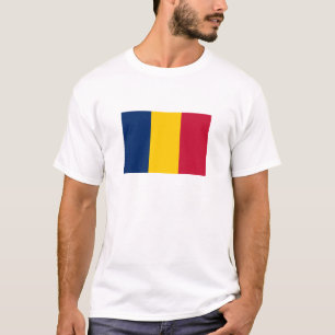 T-shirt Drapeau Tchad