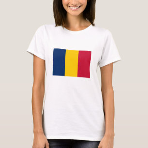 T-shirt Drapeau Tchad