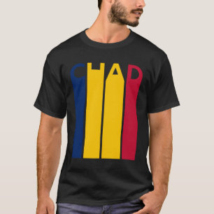 T-shirt Drapeau tchadien Vintage Tchad