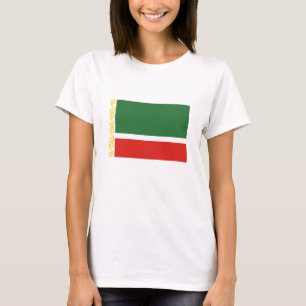 T-shirt Drapeau tchétchène