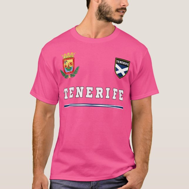 T-shirt Drapeau Tenerife (Devant)