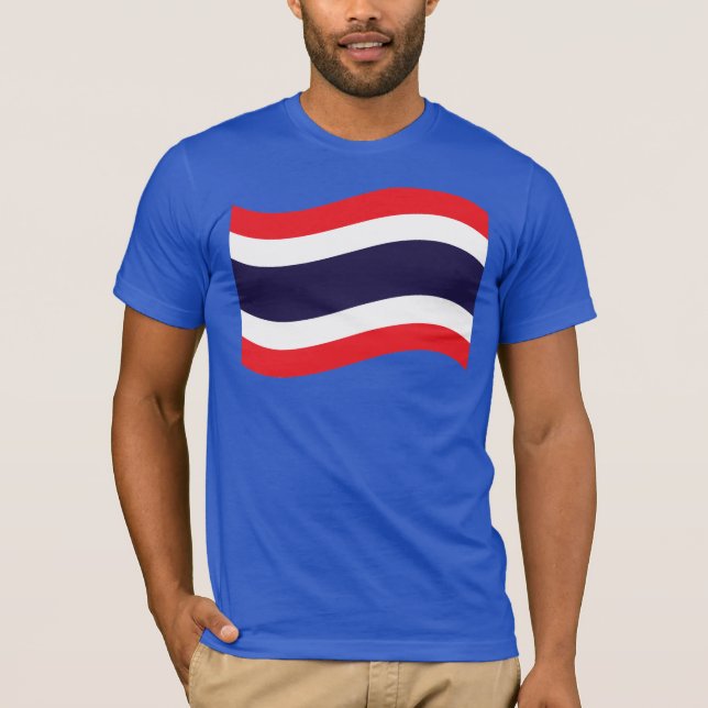 T-shirt Drapeau thaïlandais (Devant)