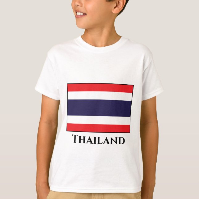 T-shirt Drapeau Thaïlande (Devant)