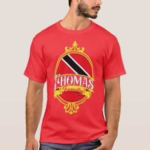 T-shirt Drapeau Thomas Family Trinité-et-Tobago