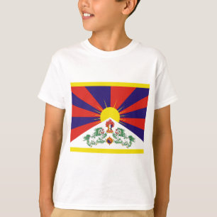 T-shirt Drapeau Tibétain