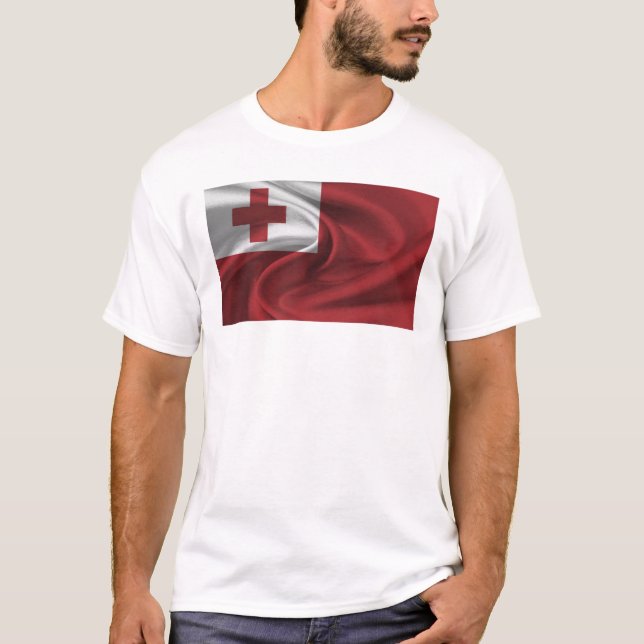 T-shirt Drapeau Tonga (Devant)