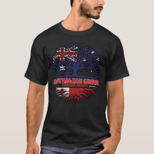 T-shirt Drapeau Tonga Tongan Australian Tree Roots