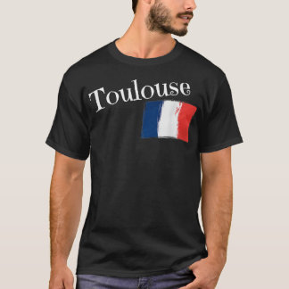 T-shirt Drapeau Toulouse France Ville de Toulouse