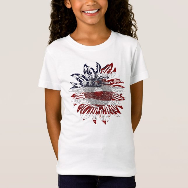 T-Shirt Drapeau tournesol  (Devant)