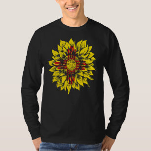 T-shirt Drapeau Tournesol Nouveau-Mexique