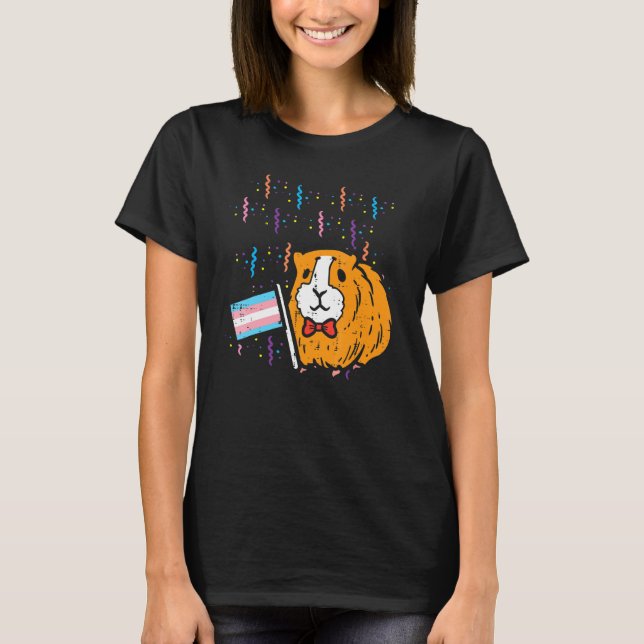 T-shirt Drapeau transgenre Hamster Lgbt TransPride Studios (Devant)