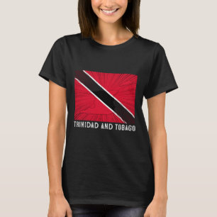 T-shirt Drapeau Tricolore Patriotique Trinidad Et Tobygo