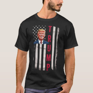 T-shirt Drapeau Trump Élection Présidentielle USA