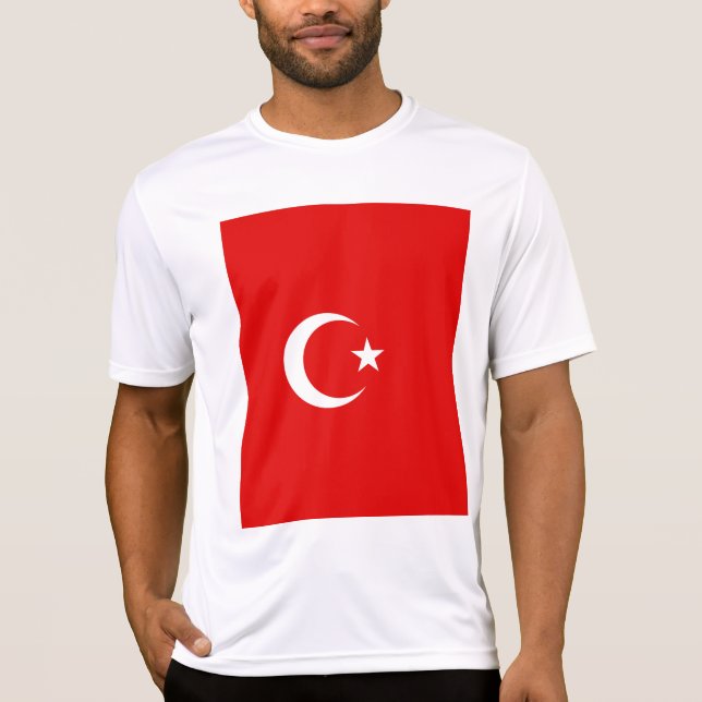 T-shirt Drapeau turc (Devant)