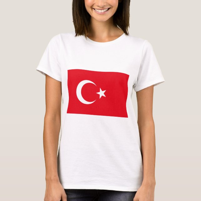 T-shirt Drapeau turc (Devant)