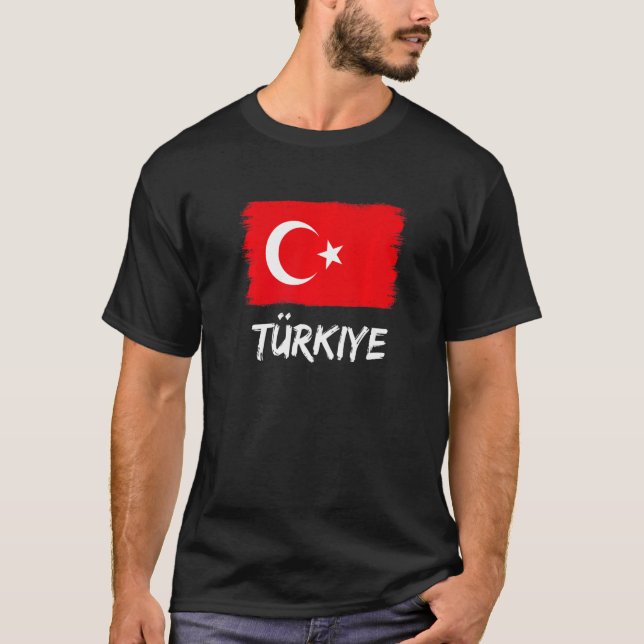 T-shirt Drapeau turc Turquie (Devant)