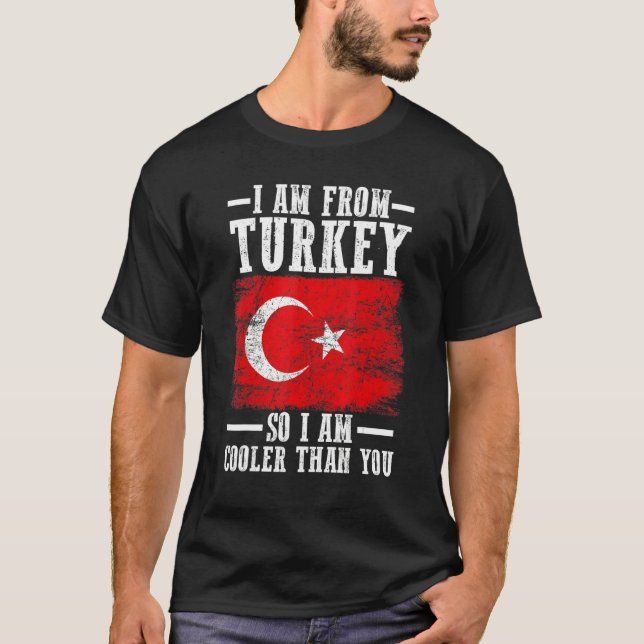 T-shirt Drapeau turc Turquie (Devant)