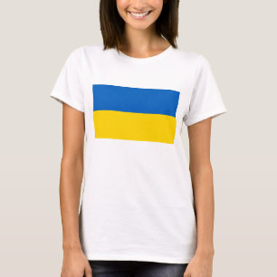 T-shirt Drapeau Ukraine