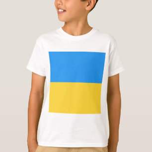 T-shirt Drapeau ukrainien