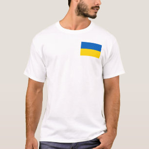 T-shirt Drapeau ukrainien