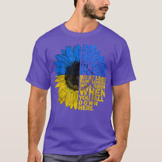 T-shirt Drapeau ukrainien Vintage Ukraine Drapeau Tourneso
